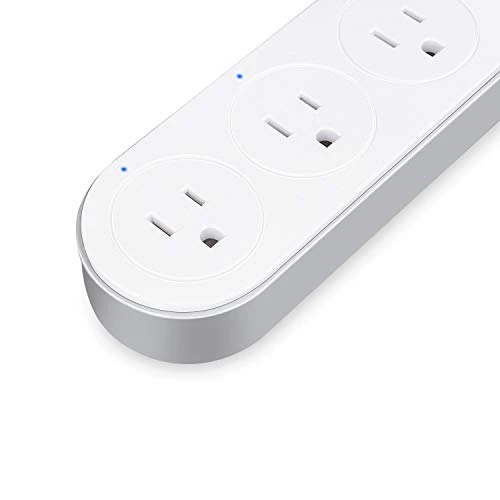 Smart Power Strip with WiFi, Surge Protection, 4 Outlets, 3 USB Ports — Power Solutions & Surge Protection, Contixo