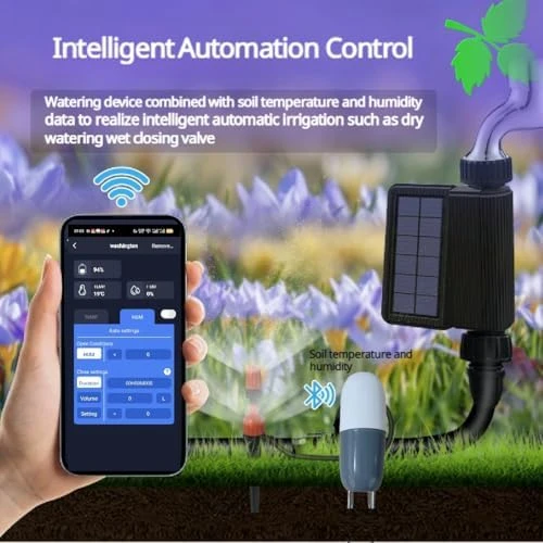 Smart Soil Moisture Sensor with WiFi Water Timer — Hose Timers, SATXTREM