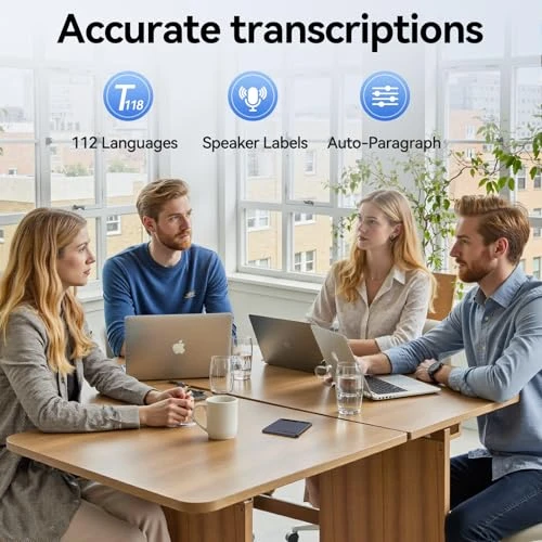 Smart Voice Recorder with AI Transcription — Voice Recognition & Productivity Software, JYUESJKJ