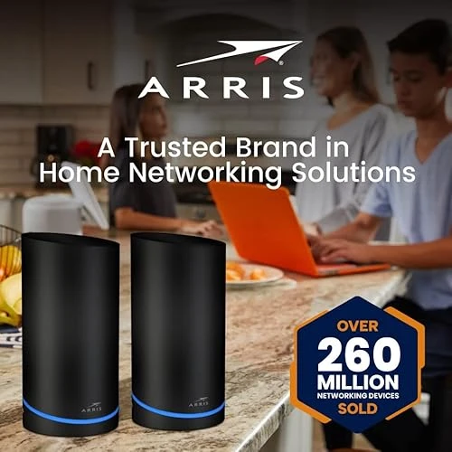 Tri-Band Mesh Wi-Fi 6E System — Routers, ARRIS