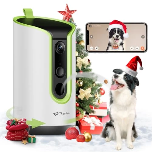 Ultra HD Pet Camera with Treat Dispenser — Cameras & Monitors, TKENPRO