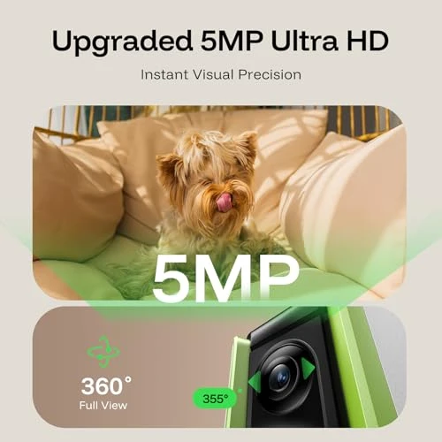 Ultra HD Pet Camera with Treat Dispenser — Cameras & Monitors, TKENPRO