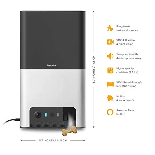 Wi-Fi Pet Camera with Treat Dispenser — Cameras & Monitors, Petcube