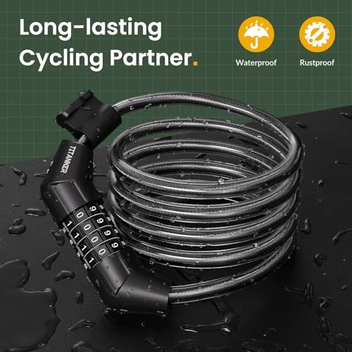 Bike Lock Cable — Cable, Titanker