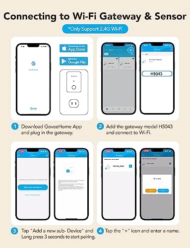 Premium Smart Water Leak Detector 2 — Water Leak Detection Systems, GoveeLife