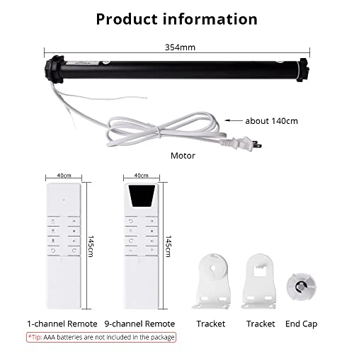 Smart Blinds Motor with Remote Control — Roller, Blindsmart