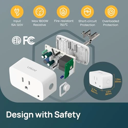 Smart Plug with LED Night Light — Night Lights, Linkind