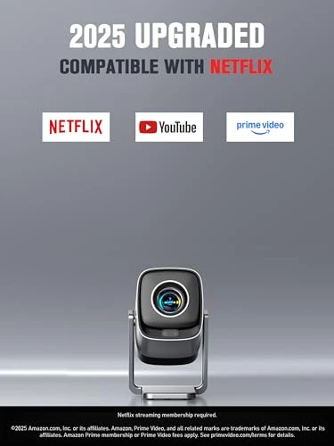 Smart Projector with WiFi and Bluetooth — Home Theater Projectors, XuanPad