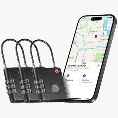 Smart Tracking Luggage Locks — Luggage Locks, KeySmart