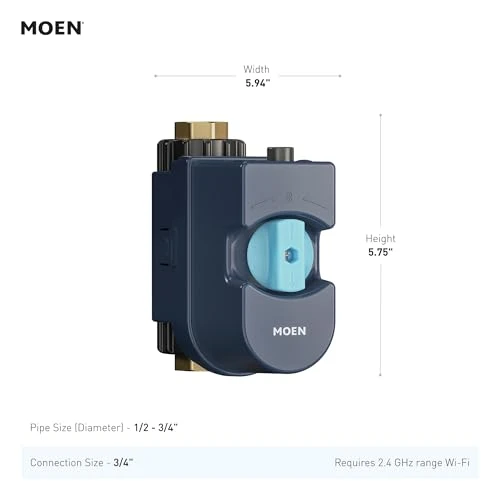 Smart Water Monitor and Automatic Shutoff Sensor — Water Leak Detection Systems, Moen