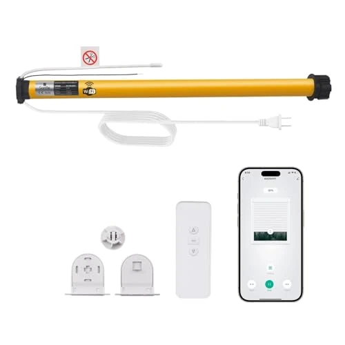 Smart WiFi Blinds Motor — Honeycomb, Sortfle