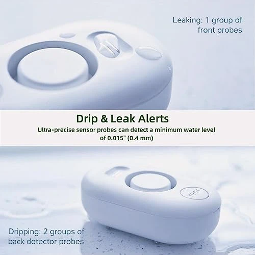 Water Leak Detector Sensor Alarm — Water Leak Detection Systems, METAK
