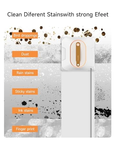 Window Cleaning Robot with Dual Water Spray — Smart Cleaning Robots, SEEING.U