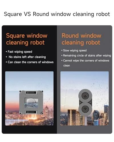 Window Cleaning Robot with Dual Water Spray — Smart Cleaning Robots, SEEING.U