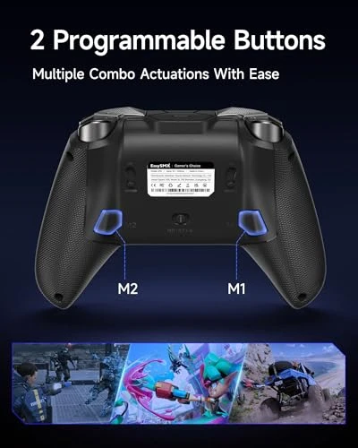 Wireless Controller with Smart Charging Dock — Gaming Controllers, EasySMX