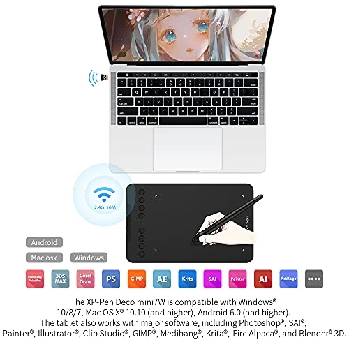 Wireless Drawing Tablet — Styluses & Digital Pens, XP-Pen