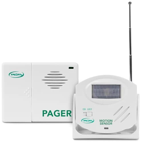 Wireless Motion Sensor Alarm System with Pager — Patient Alarms, Smart Caregiver Corporation