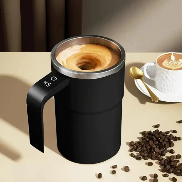 Automatic Self-Stirring Magnetic Coffee Mug — Beverage Warmers, Werecord