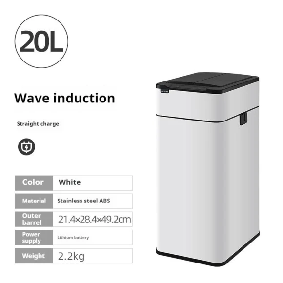 Automatic Sensor Trash Can — Kitchen Cans, Refreshing Home