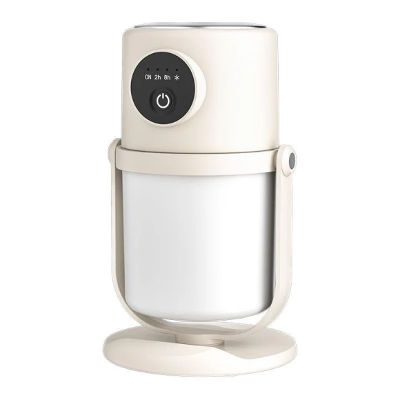 Compact Rotating USB Humidifier with Night Light — Air Moisturizers, Perfect choice for your home