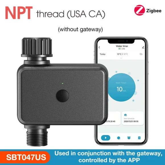 Garden Water Timer Automatic Irrigation Valve Controller — Controllers, FRANKEVER