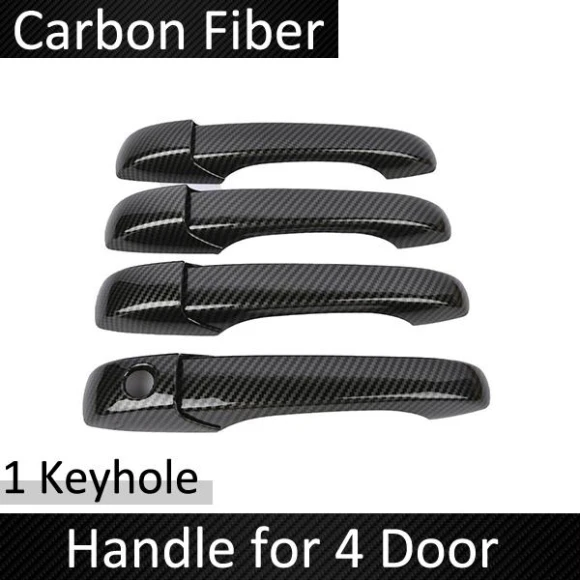 Smart Carbon Fiber Door Handle — Car Door Entry Guard