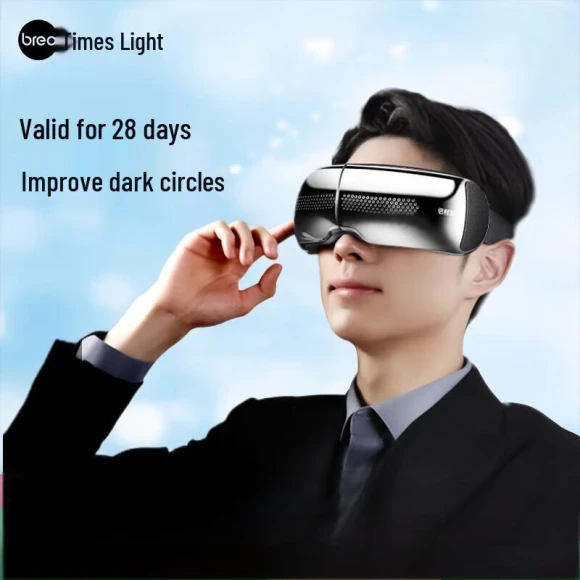 Smart Eye Massager with Heat and Airbag Pressure — Thermal Comfort Solutions, Breo