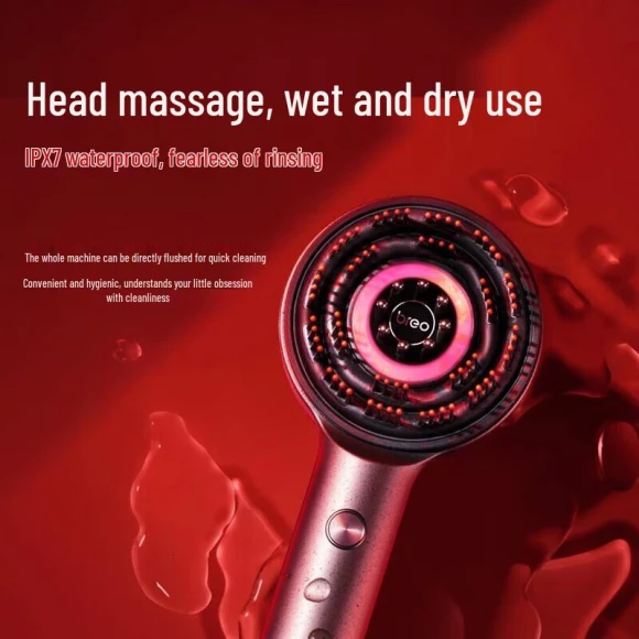 Smart Red Light Scalp Massager — Head Relaxation Tools, Breo