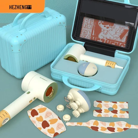 Smart Scalp Massager with 4-Hand Kneading & Red Light — Back Relief Solutions, Hezheng