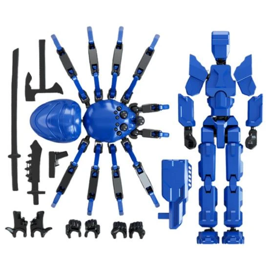 Spider Robot Figure with Accessories — Dolls & Figures, Cetus
