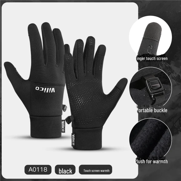 Unisex Windproof Warm Touchscreen Cycling Gloves — Gloves, CrossCart