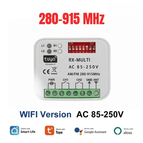 Universal Smart Switch — Remote Controls, Tuya