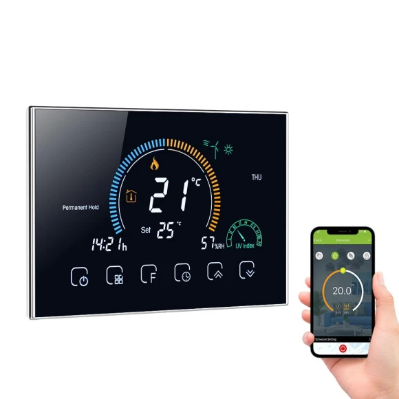 Wi-Fi Smart Programmable Thermostat — Smart Climate Control, Koogeelife
