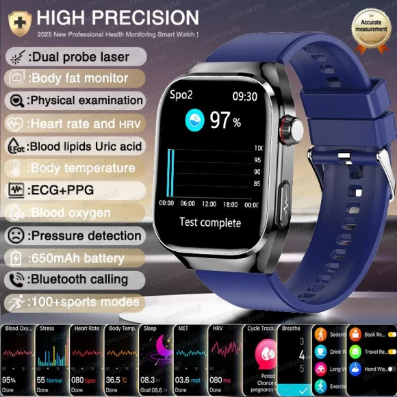 AI Health Smartwatch with Laser Diagnosis — Smartwatches, ElectronicsHome