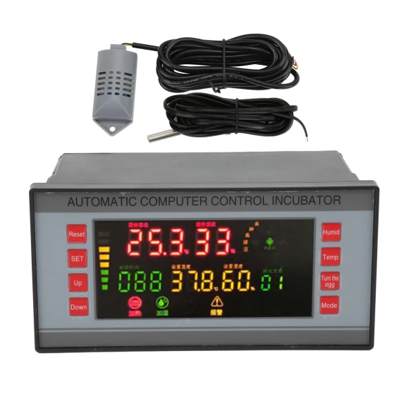 Automatic Incubator Temperature Controller with LED Color Screen — Egg Cookers, Painter