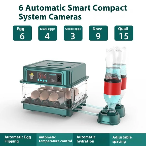 Automatic Smart Home Egg Incubator with Water Bed — Egg Cookers, Pooper Scooper Supply Station
