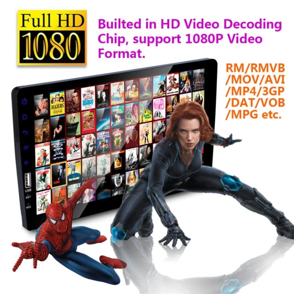 Car Radio with Touchscreen — In-Dash, Kruger & Matz