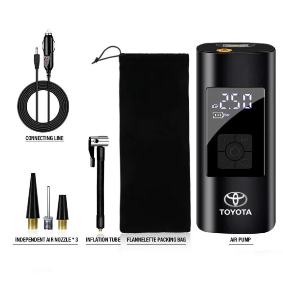 Car Tire Inflator Smart Digital Inflatable Pump — Tire Inflation Solutions, Toyota