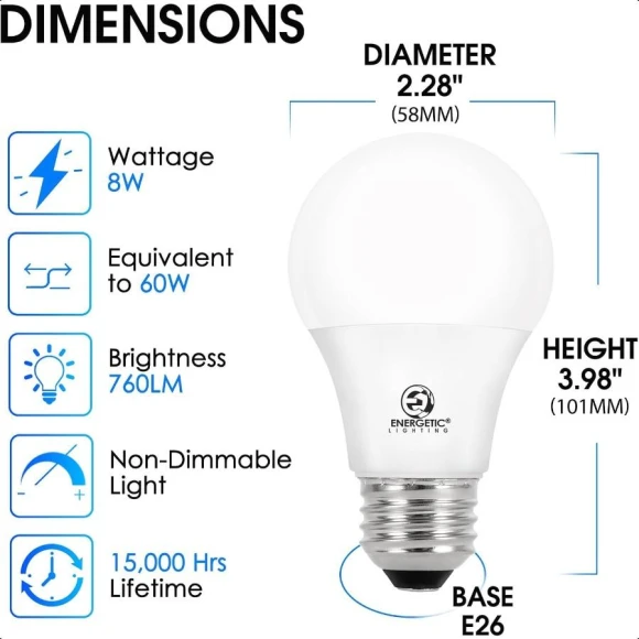 LED Light Bulbs Set — Lighting Solutions, JOHO