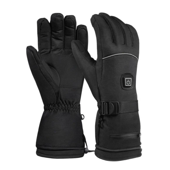 Rechargeable Heated Gloves with Touchscreen and Temperature Control — Gloves & Mittens, SportSurge