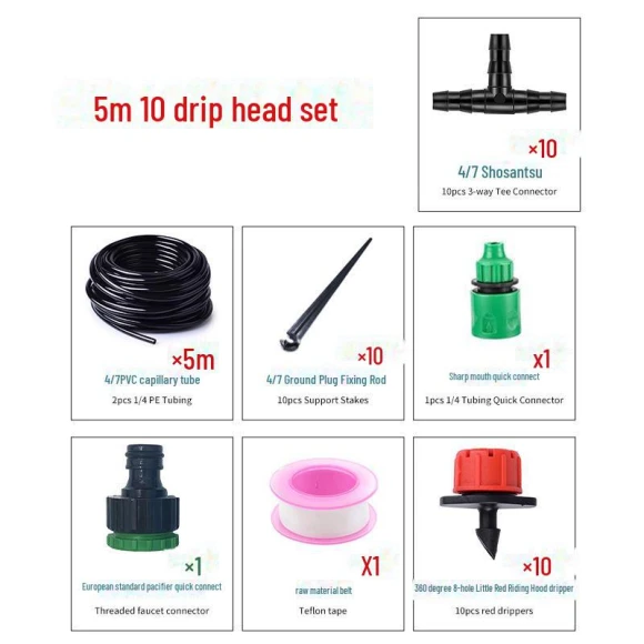 Smart Drip Irrigation Kit — Drip Kits, Apex Gear