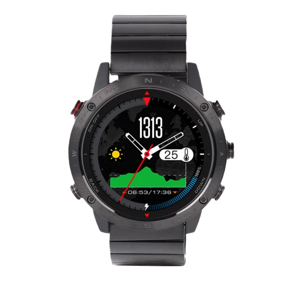 Waterproof Smart Watch with Round Touchscreen — Smartwatches, Igeteck