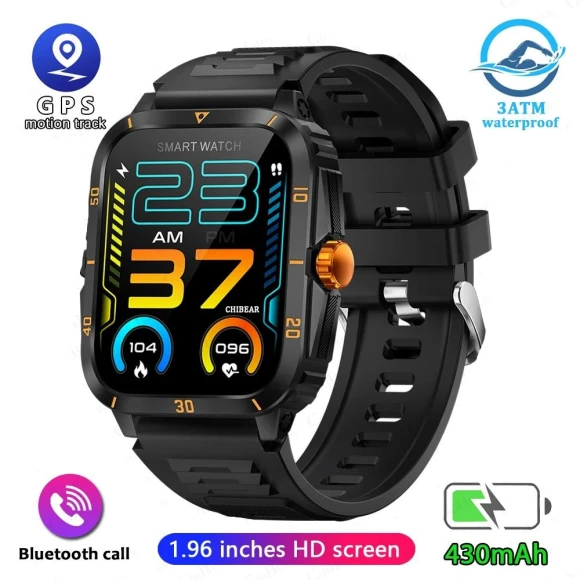 1.96-inch HD Outdoor Smart Watch — Smartwatches, SACOSDING