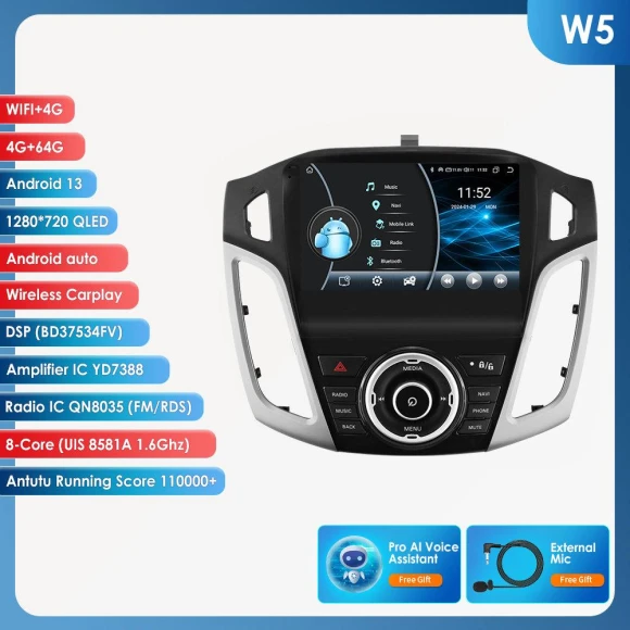 9.7-inch Android Car Multimedia Player — In-Dash, OSSURET