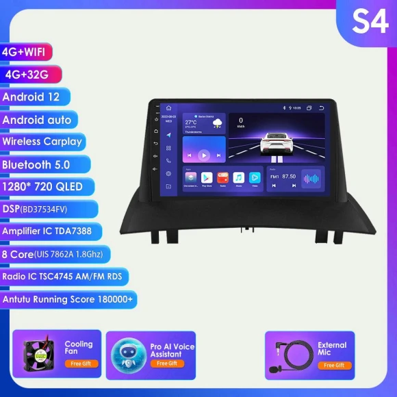 Android Car Radio with GPS Navigation — In-Dash, Hizpo