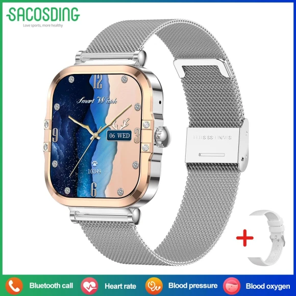 Bluetooth Smart Watch for Women — Wearable Accessories, SACOSDING