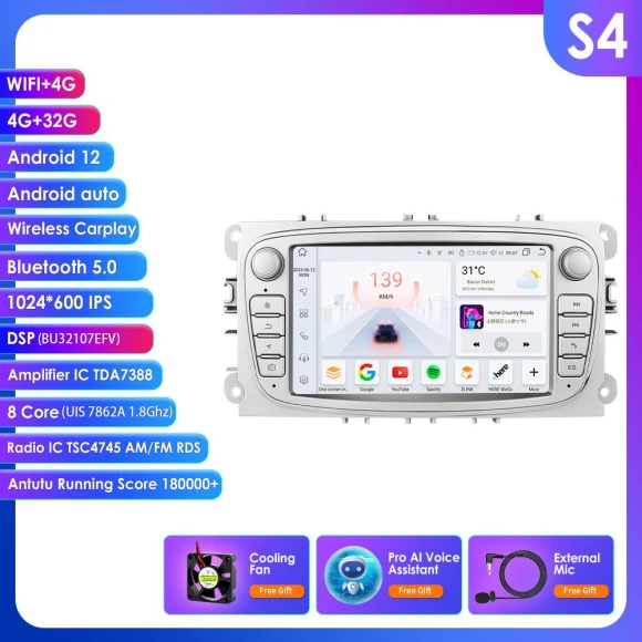 Car Multimedia System — In-Dash, OSSURET