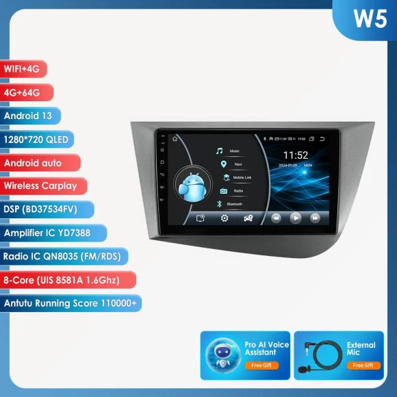 Car Multimedia System — In-Dash, Hizpo
