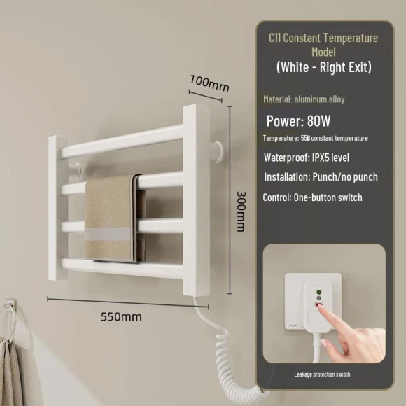 Smart Electric Towel Dryer — Towel Warmers, TrendVibeCN