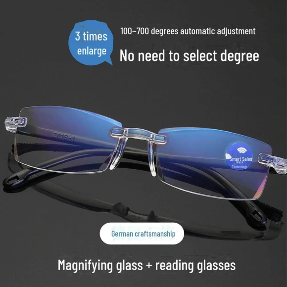 Smart Zoom Reading Glasses — Smart Glasses, AI Supermarket
